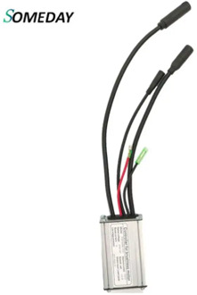 SOMEDAY Electric Bicycle 36V/48V 15A Square Wave KT Controller 6 Mosfet with Light Line for 250W/350W Motor Conversion Kit
