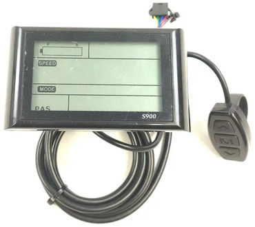SOMEDAY Electric Bicycle Accessories Computer S900 Display Accessories for 24V36V48V Electric Bike Kit with LCD Display