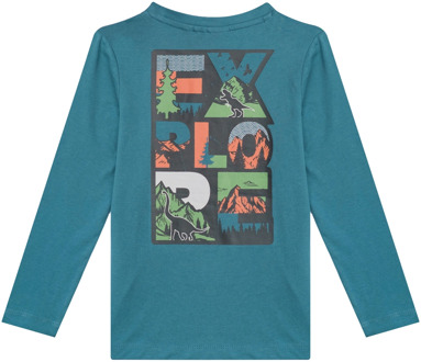 Someone jongens longsleeve Petrol - 116