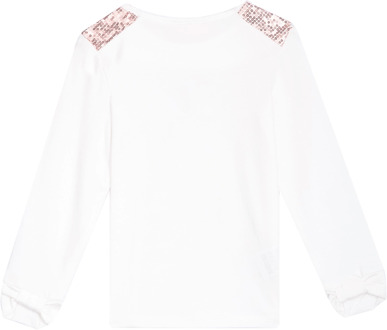Someone meisjes longsleeve Ecru - 116