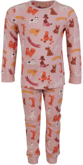 Someone Meisjes pyjama - Dutje-SG-66-B - Licht roze - Maat 122