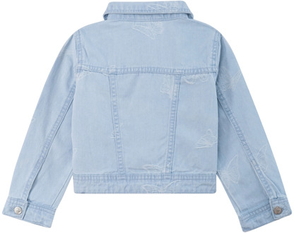 Someone meisjes spijkerjas Bleached denim - 122
