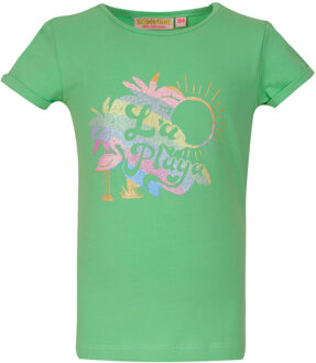 Someone Meisjes t-shirt - Morgana-SG-02-D - Licht groen - Maat 98