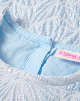 Someone Top korte mouw aisha-sg-21-b Lichtblauw - 116