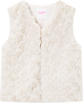 Someone winter gilet meisjes - donker beige - Nel - maat 98