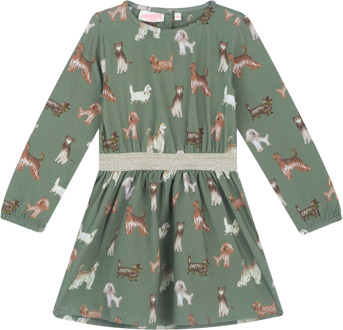 Someone winter jurk meisjes - khaki - Nel - maat 98