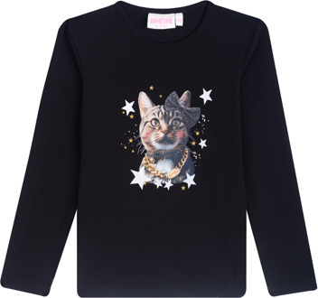 Someone winter t-shirt meisjes - zwart - longsleeve - Willa - maat 104