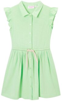 Someone Zomer jurk meisjes - groen - felien - Maat 104