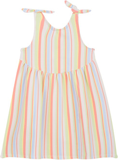 Someone Zomer jurk mouwloos meisjes - ecru - felien - Maat 98