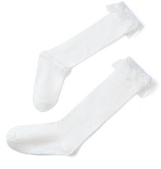 Someone Zomer kniekousen meisjes - ecru - run - Maat 23/26