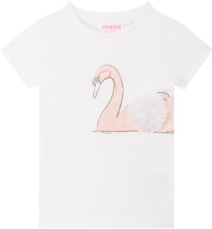 Someone Zomer t-shirt meisjes - ecru - amanda B - Maat 128