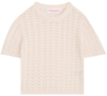 Someone Zomer trui meisjes - ecru - amanda - Maat 104