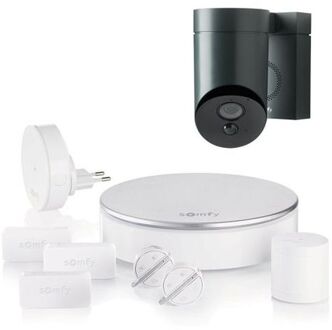 Somfy Home alarm + Outdoorcamera Zwart