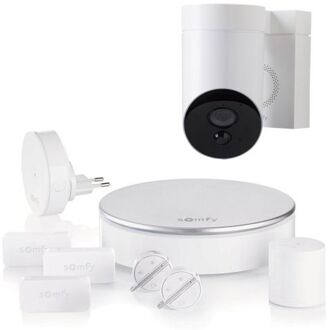 Somfy Protect Home Alarm + Outdoor Camera Wit