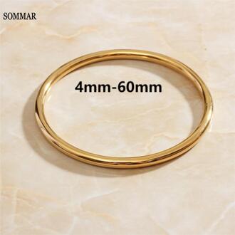 SOMMAR roestvrijstalen kleur bedels armband Simple Heritage Gold/Rose Gold Wedding Armband Sieraden Europese stijl Goud-kleur