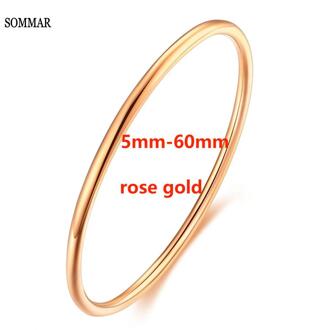 SOMMAR roestvrijstalen kleur bedels armband Simple Heritage Gold/Rose Gold Wedding Armband Sieraden Europese stijl roos Goud Kleur