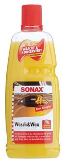 Sonax shampoo Wash & Wax 1000 ml rood