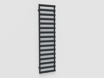 Sondrio radiator 1860x500mm 801W as=Onderzijde mat zwart Zwart mat