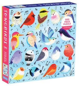 Songbirds 500 Piece Family Puzzle -  Mudpuppy (ISBN: 9780735357655)