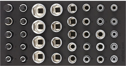 Sonic Bitdopset 1/2", SFS 1/3 38-delig 303805