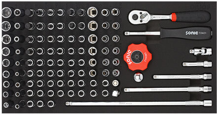 Sonic Bitdopset 1/4", SFS 1/3 102-delig 110201