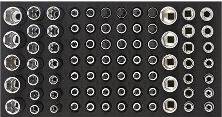 Sonic Dop- & Bitdopset 3/8", SFS 1/3 80-delig 208001