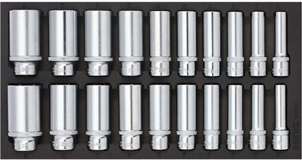 Sonic Doppenset 1/2", SFS 1/3 Lang 20-delig 302003