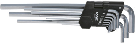 Sonic Inbussleutelset Lang 10 Delig - Lang - Verchroomd