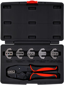 SONIC kabelkrimptang met verwisselbare bekken