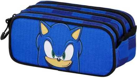 Sonic - The Hedgehog Fan Trick Pencil case 2.2 SEGA Sight Blue