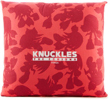 Sonic The Hedgehog Knuckles Face Square Cushion - 50x50cm