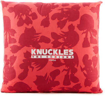 Sonic The Hedgehog Knuckles Face Square Cushion - 60x60cm