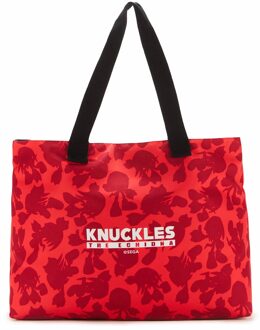 Sonic The Hedgehog Knuckles Face Tote Bag