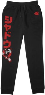 SONIC THE HEDGEHOG Shadow  Men's Joggers - Black - M Zwart