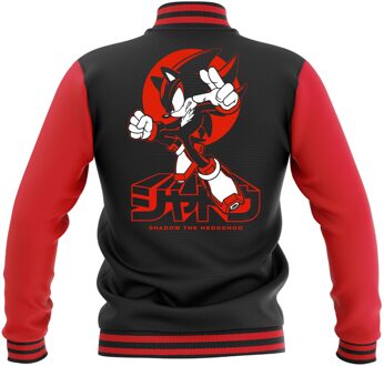 Sonic The Hedgehog Shadow Ultimate Lifeform Varsity Jacket - Black/Red - M Meerdere kleuren