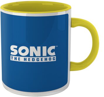Sonic The Hedgehog Sonic Face Mug - Yellow Geel