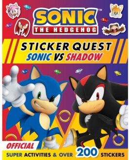 Sonic The Hedgehog Sticker Quest: Sonic Vs Shadow - Sonic The Hedgehog
