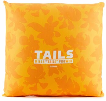 Sonic The Hedgehog Tails Face Square Cushion - 50x50cm