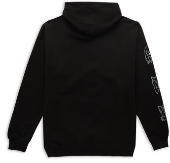 Sonic The Hedgehog Trio Hoodie - Black - XXL Zwart
