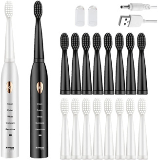 Sonic Toothbrush Adults Electric Toothbrush Rechargeable 4 8 Tooth Brush Heads Oral Nozzle For Toothbrush Dental Sound