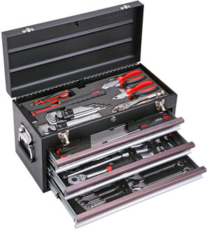 Sonic topbox gevuld 96 delig zwart