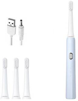 Sonische Tandenborstel Volwassen Zachte Bont Huishoudelijke Waterdichte Oplaadbare Mannen En Vrouwen GH26 Ivoor