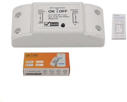 Sonoff Ontvanger Smart Home Wifi Draadloze Afstandsbediening Smart Switch Smart Leven/Tuya App Werkt Met Alexa Google 1stk