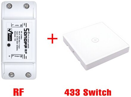 Sonoff Rf Wifi Schakelaar 433 Mhz Rf App Controle Smart Home Automation Werken Met Alexa Google Thuis RF met 433 Switch