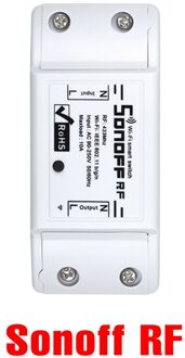 Sonoff Rf Wifi Schakelaar 433 Mhz Rf App Controle Smart Home Automation Werken Met Alexa Google Thuis