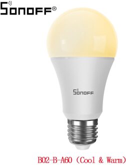 Sonoff Smart Lampen Wifi Afstandsbediening Ctt Rgb Licht B02-B-A60/ B05-B-A60 9W E27 Dimbare Gloeilampen Werken Met alexa Google Thuis