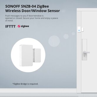 Sonoff SNZB-01/2/3/4 Zigbee Temperatuur Vochtigheid Sensor Real Time Low-Batterij Kennisgeving Workssonoff Zigbee Brug Ewelink app SONOFF SNZB-04