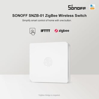 Sonoff SNZB-01/2/3/4 Zigbee Temperatuur Vochtigheid Sensor Real Time Low-Batterij Kennisgeving Workssonoff Zigbee Brug Ewelink app