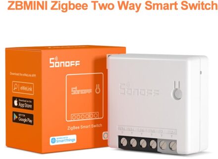 Sonoff SNZB-01 Zigbee Draadloze Switch/Zbmini Zigbee Smart Switch E-Welink App Werkt Met Sonoff Zigbee Brug Ifttt smart Home ZBMINI Zigbee Switch