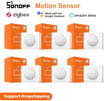 Sonoff SNZB-03 Zigbee Motion Sensor Handig Smart Apparaat Gebruikt Ewelink Zbbridge Smart Control Met Alexa Te Gebruiken Google Thuis 4stk